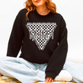 Caffeine & Chaos Mama Graphic Sweatshirt – Black
