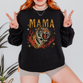 Mama Tiger Graphic Sweatshirt – Black