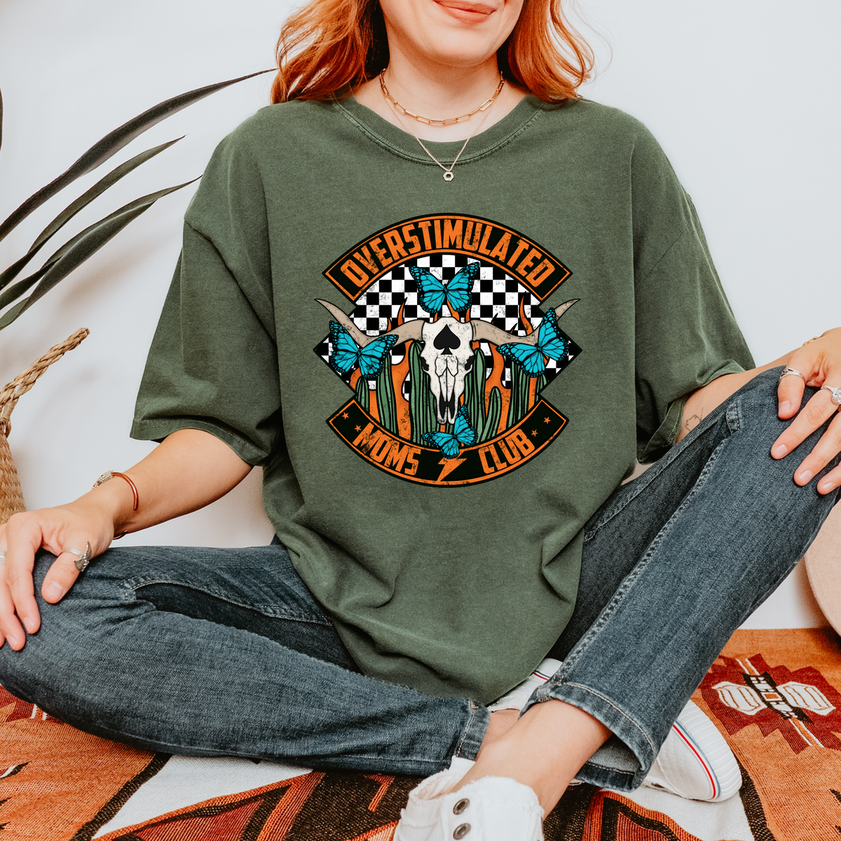 Overstimulated Moms Club Graphic Tee